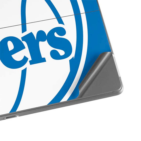 NBA Philadelphia 76ers Large Logo Surface Pro 8 Skin