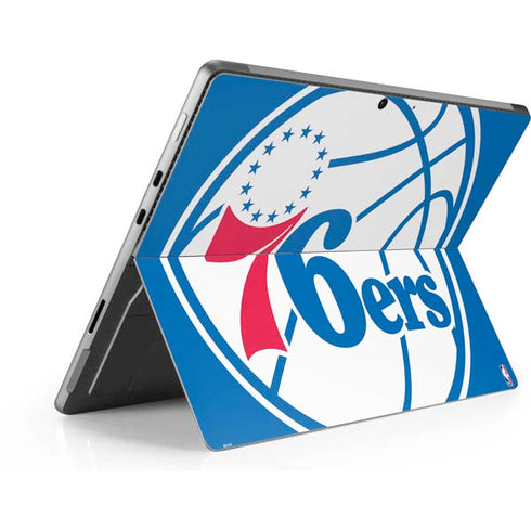 NBA Philadelphia 76ers Large Logo Surface Pro 9 Skin