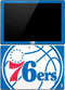 NBA Philadelphia 76ers Large Logo Surface Pro (2017) Skin