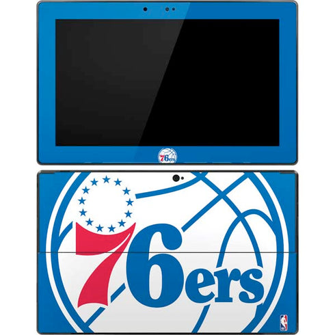 NBA Philadelphia 76ers Large Logo Surface Pro Tablet Skin