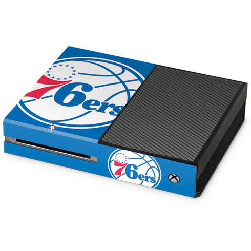 NBA Philadelphia 76ers Large Logo Xbox One Console Skin