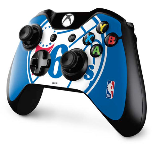 NBA Philadelphia 76ers Large Logo Xbox One Controller Skin