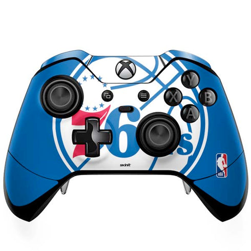 NBA Philadelphia 76ers Large Logo Xbox One Elite Controller Skin