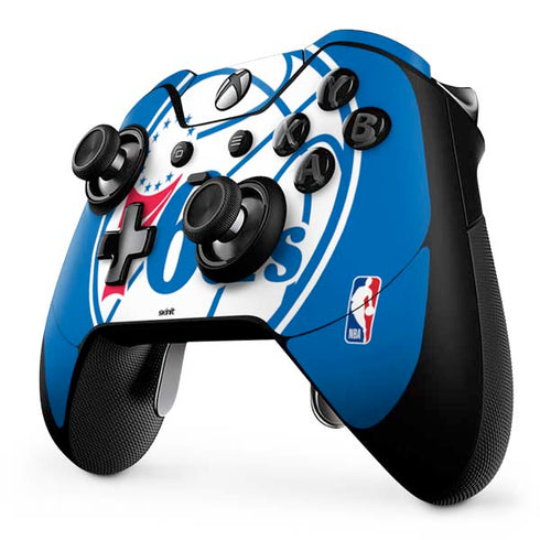 NBA Philadelphia 76ers Large Logo Xbox One Elite Controller Skin