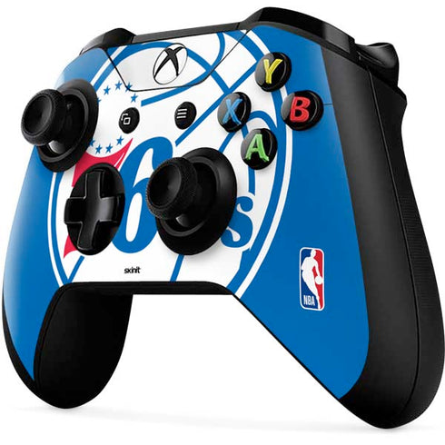 NBA Philadelphia 76ers Large Logo Xbox One X Controller Skin