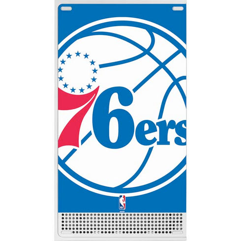 NBA Philadelphia 76ers Large Logo Xbox Series S Console Skin