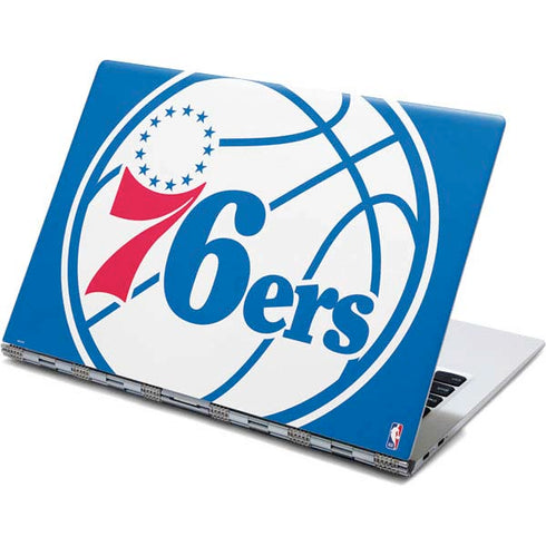 NBA Philadelphia 76ers Large Logo Yoga 910 2-in-1 14in Touch-Screen Skin