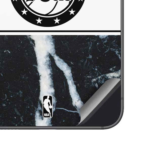 NBA Philadelphia 76ers Marble Galaxy A14 5G Skin