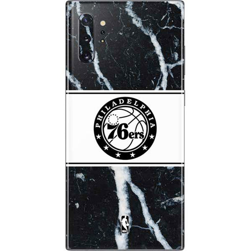 NBA Philadelphia 76ers Marble Galaxy Note 10 Plus Skin