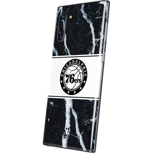 NBA Philadelphia 76ers Marble Galaxy Note 10 Skin