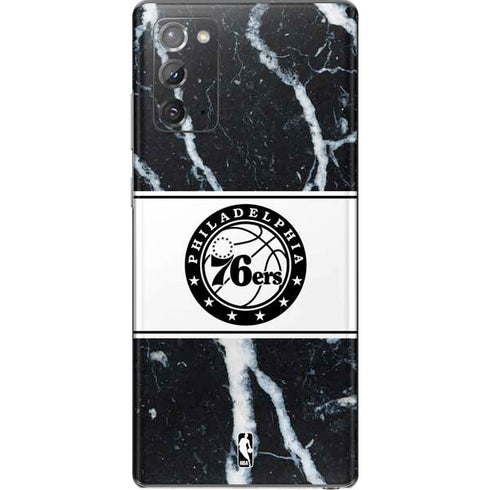 NBA Philadelphia 76ers Marble Galaxy Note20 5G Skin