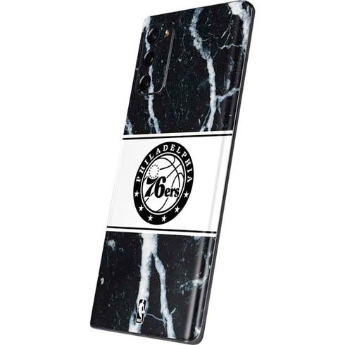 NBA Philadelphia 76ers Marble Galaxy Note20 5G Skin