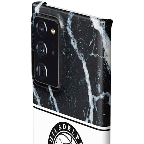 NBA Philadelphia 76ers Marble Galaxy Note20 Ultra 5G Lite Case
