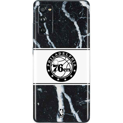 NBA Philadelphia 76ers Marble Galaxy S20 Fan Edition Skin