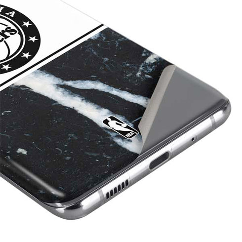 NBA Philadelphia 76ers Marble Galaxy S20 Plus Skin