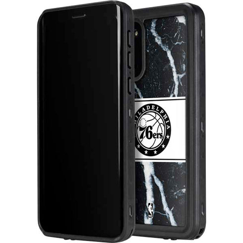 NBA Philadelphia 76ers Marble Galaxy S20 Plus Waterproof Case
