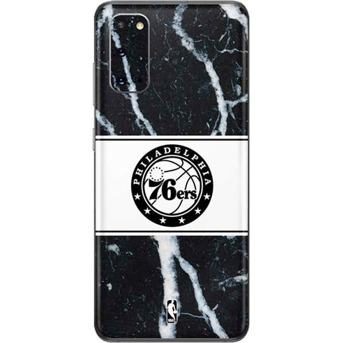 NBA Philadelphia 76ers Marble Galaxy S20 Skin