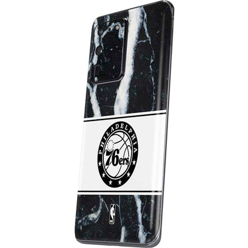 NBA Philadelphia 76ers Marble Galaxy S20 Ultra 5G Skin
