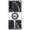 NBA Philadelphia 76ers Marble Galaxy S21 5G Clear Case