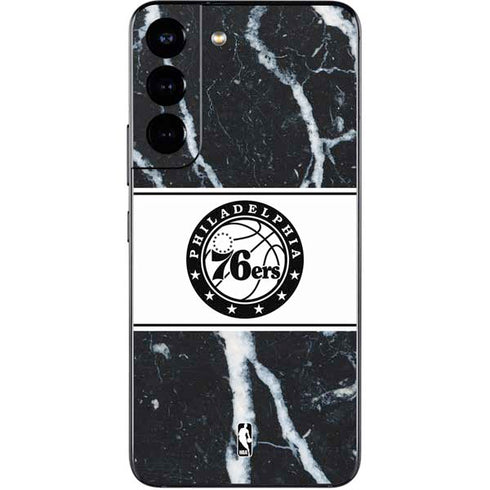 NBA Philadelphia 76ers Marble Galaxy S22 Skin