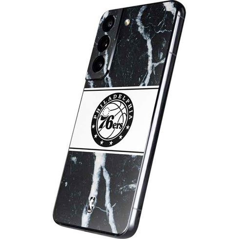 NBA Philadelphia 76ers Marble Galaxy S22 Skin