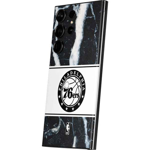 NBA Philadelphia 76ers Marble Galaxy S23 Ultra Skin