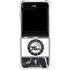 NBA Philadelphia 76ers Marble Galaxy Z Flip5 5G Clear Case