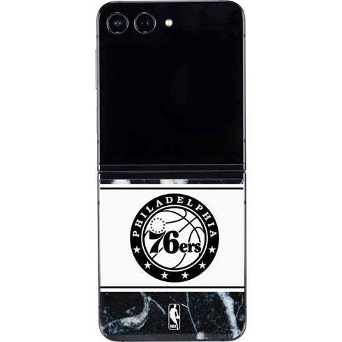 NBA Philadelphia 76ers Marble Galaxy Z Flip5 5G Skin