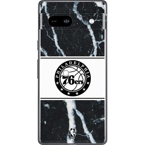 NBA Philadelphia 76ers Marble Google Pixel 7a Skin
