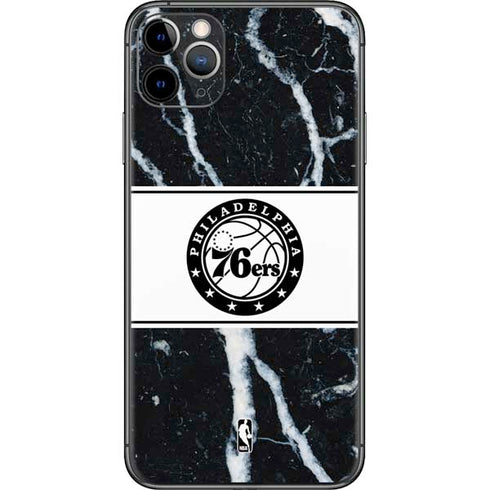 NBA Philadelphia 76ers Marble iPhone 11 Pro Max Skin