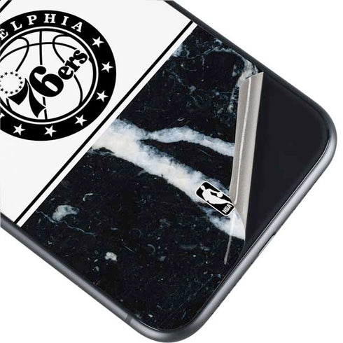 NBA Philadelphia 76ers Marble iPhone 11 Skin