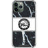 NBA Philadelphia 76ers Marble iPhone 12 Pro Clear Case