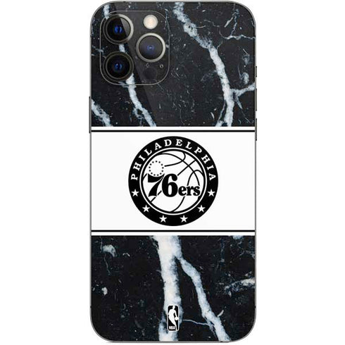 NBA Philadelphia 76ers Marble iPhone 12 Pro Max Skin