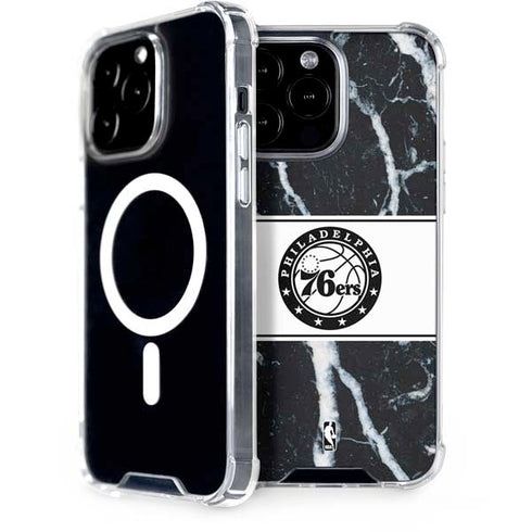NBA Philadelphia 76ers Marble iPhone 13 Pro Max MagSafe Case