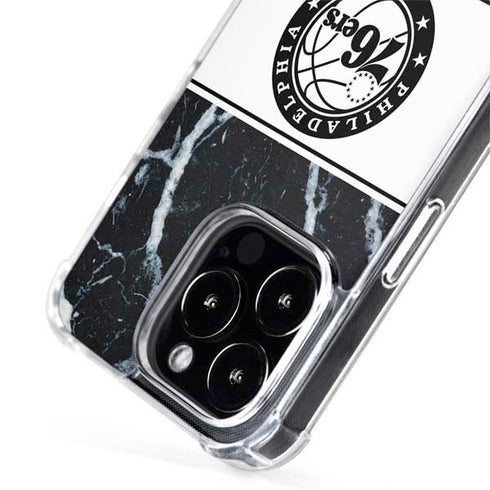 NBA Philadelphia 76ers Marble iPhone 15 Pro Max MagSafe Case