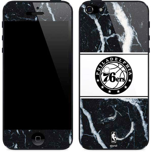 NBA Philadelphia 76ers Marble iPhone 5/5s/5SE Skin