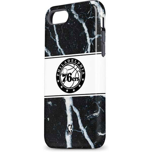 NBA Philadelphia 76ers Marble iPhone 7 Pro Case