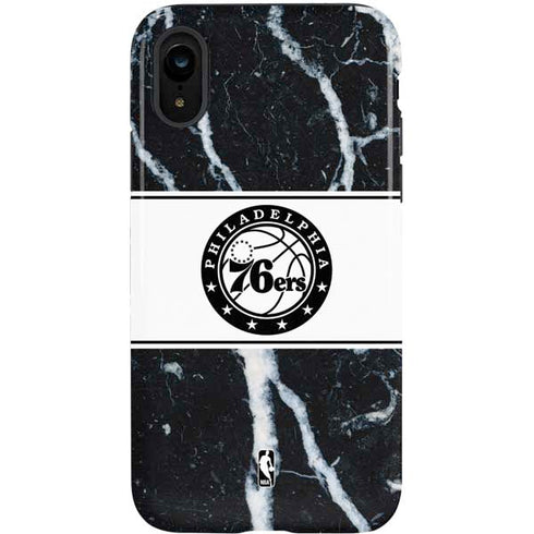 NBA Philadelphia 76ers Marble iPhone XR Pro Case