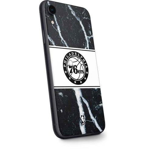 NBA Philadelphia 76ers Marble iPhone XR Skin