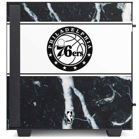 NBA Philadelphia 76ers Marble NZXT H510 Compact ATX Mid-Tower Case Skin