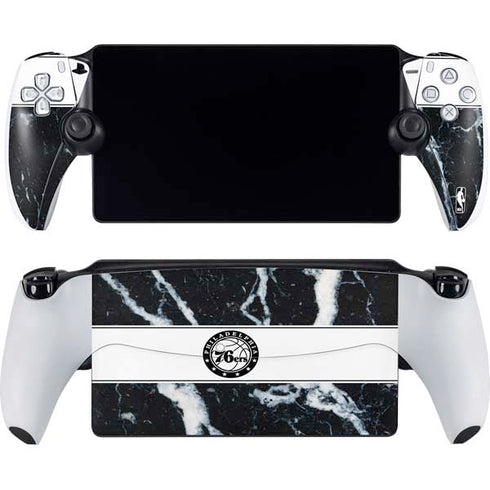 NBA Philadelphia 76ers Marble PlayStation Portal Remote Player Skin