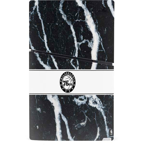 NBA Philadelphia 76ers Marble PS5 Slim Digital Edition Bundle Skin