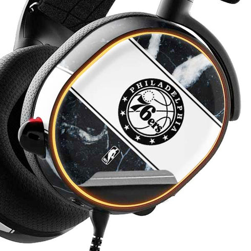 NBA Philadelphia 76ers Marble SteelSeries Arctis 5 Skin