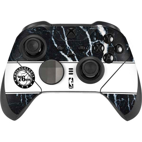 NBA Philadelphia 76ers Marble Xbox Elite Wireless Controller Series 2 Skin