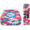 NBA Philadelphia 76ers Red Digi Camo Apple TV Skin