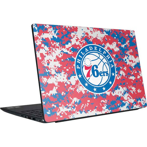 NBA Philadelphia 76ers Red Digi Camo Dell Vostro Skin