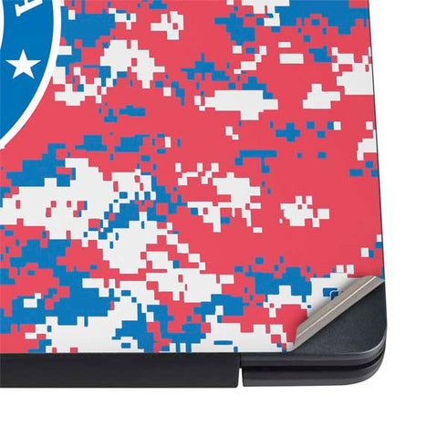 NBA Philadelphia 76ers Red Digi Camo Dell Vostro Skin