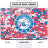NBA Philadelphia 76ers Red Digi Camo Dell Vostro Skin