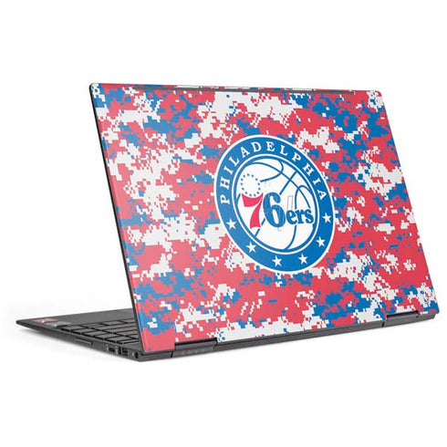 NBA Philadelphia 76ers Red Digi Camo HP Envy Skin