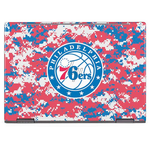 NBA Philadelphia 76ers Red Digi Camo HP Envy Skin